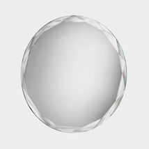 Specchio grande da parete, rotondo, con cornice - Gioiello, Riflessi