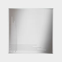 Specchio da parete moderno, per soggiorno o ingresso - Inciso, Riflessi