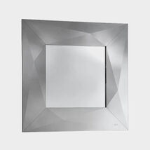 Specchio da parete di design, quadrato, ideale per ingresso, soggiorno o camera da letto