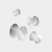 Specchio da parete di design - Farfalle, Riflessi