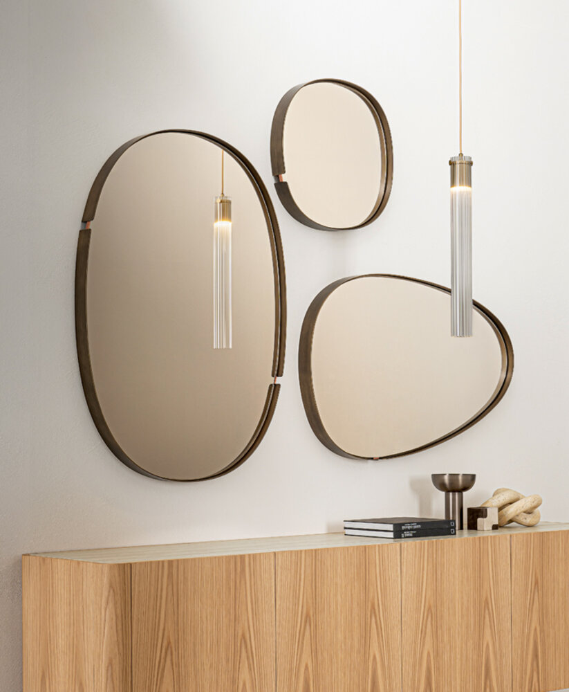 Specchio da Parete con cornice, Lumiere, Riflessi