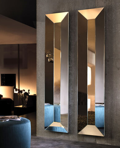 specchio grande rettangolare moderno