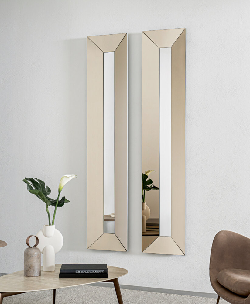 specchio rettangolare design