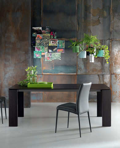 Tavolo allungabile in legno, moderno ed elegante - Atlante, Riflessi