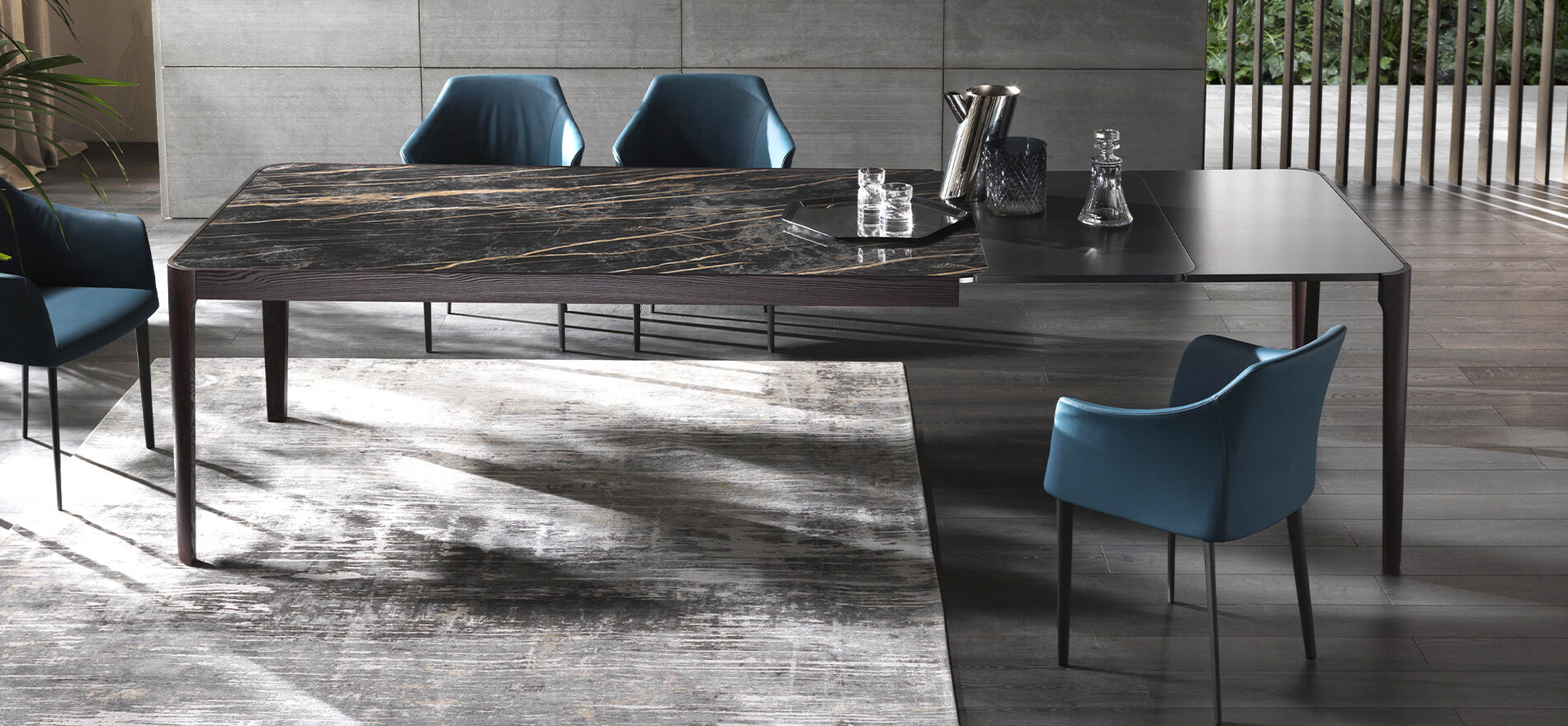 cross tavolo allungabile in legno