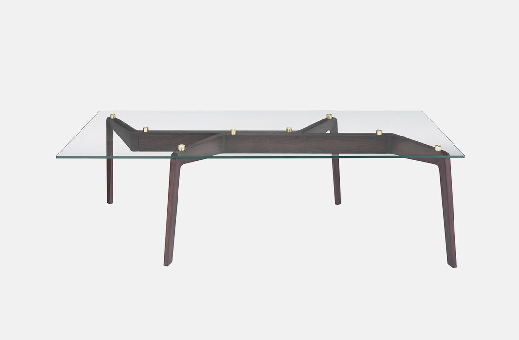 Tavolo in Cristallo rettangolare