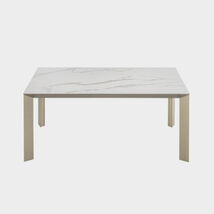 Tavoli di design in ceramica, allungabili, calacatta - Manhattan, Riflessi