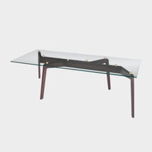 Tavoli di design cristallo, elegante e moderno - Glide, Riflessi