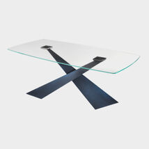 Tavoli di design in cristallo, eleganti e moderni - Living, Riflessi