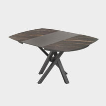 Tavolo di design in ceramica, rotondo, elegante e moderno - Square, Riflessi