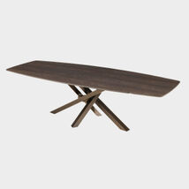 Tavolo di design in legno, botte, coke - Shangai, Riflessi