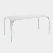 Tavolo di design in tecnoril, rettangolare - Unico Tecnoril, Riflessi