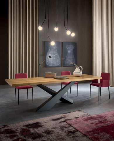 living piano legno riflessi