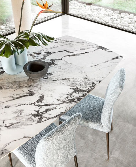 tavolo piano ceramica capraia