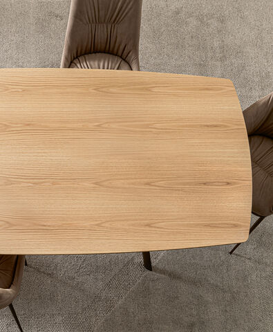 Tavolo moderno in legno - Paradise, Riflessi