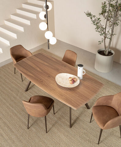 Tavolo Moderno in legno - Paradise, Riflessi