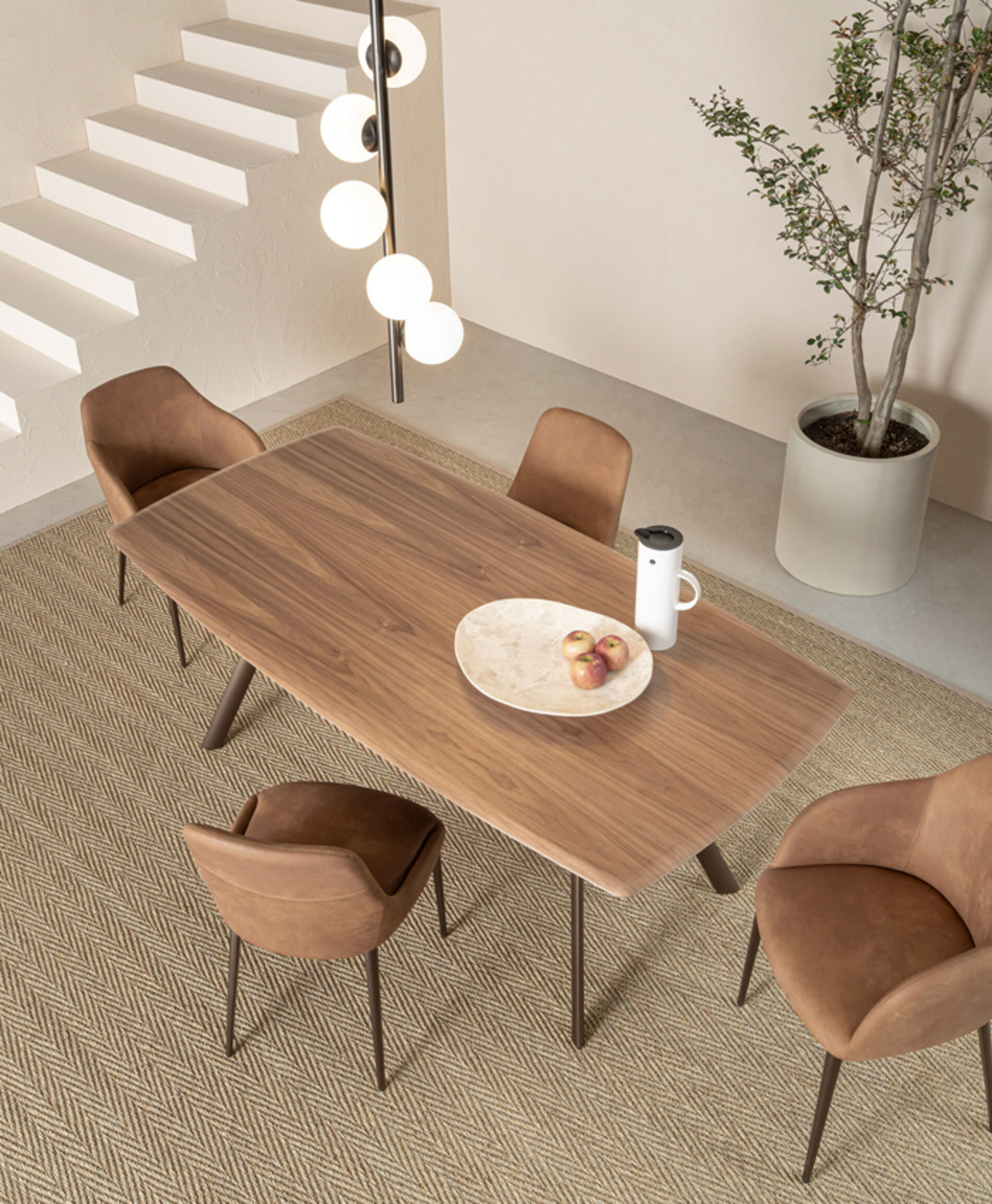 Tavolo Moderno in legno - Paradise, Riflessi