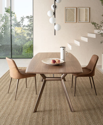 Tavolo Moderno in legno - Paradise, Riflessi