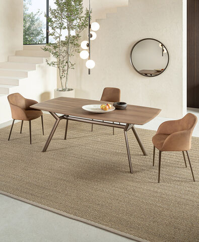 Tavolo Moderno in legno - Paradise, Riflessi