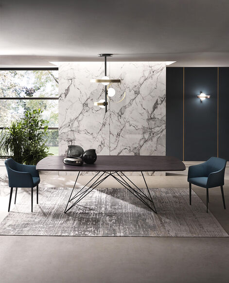 tavolo pegaso legno riflessi