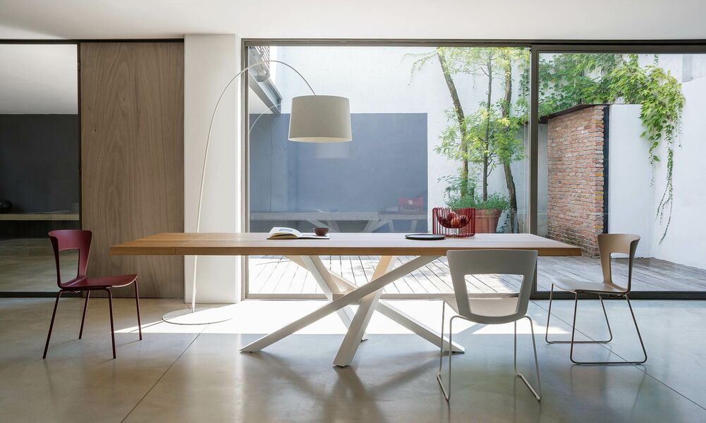 Tavolo in legno Shangai by Riflessi 03