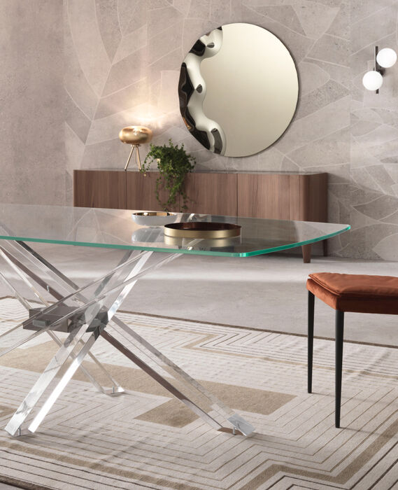 Tavolo in Cristallo  - Shangai Limited Edition - Riflessi