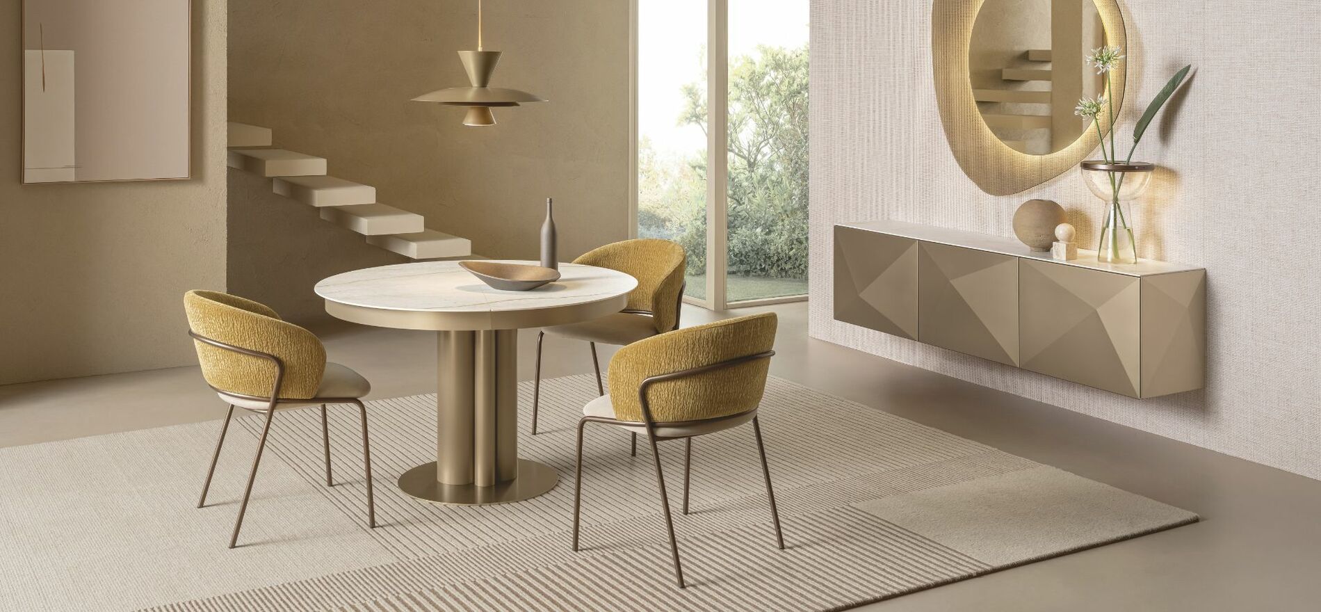 Tower, tavolo moderno di design