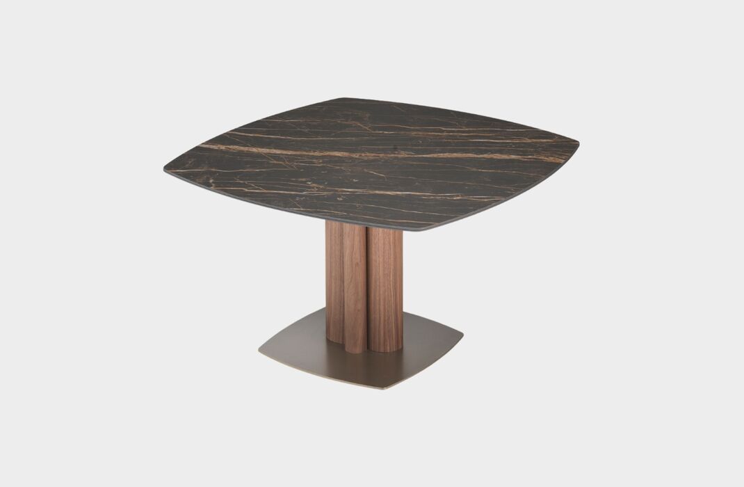 Tavoli in ceramica - Tower Round, Riflessi