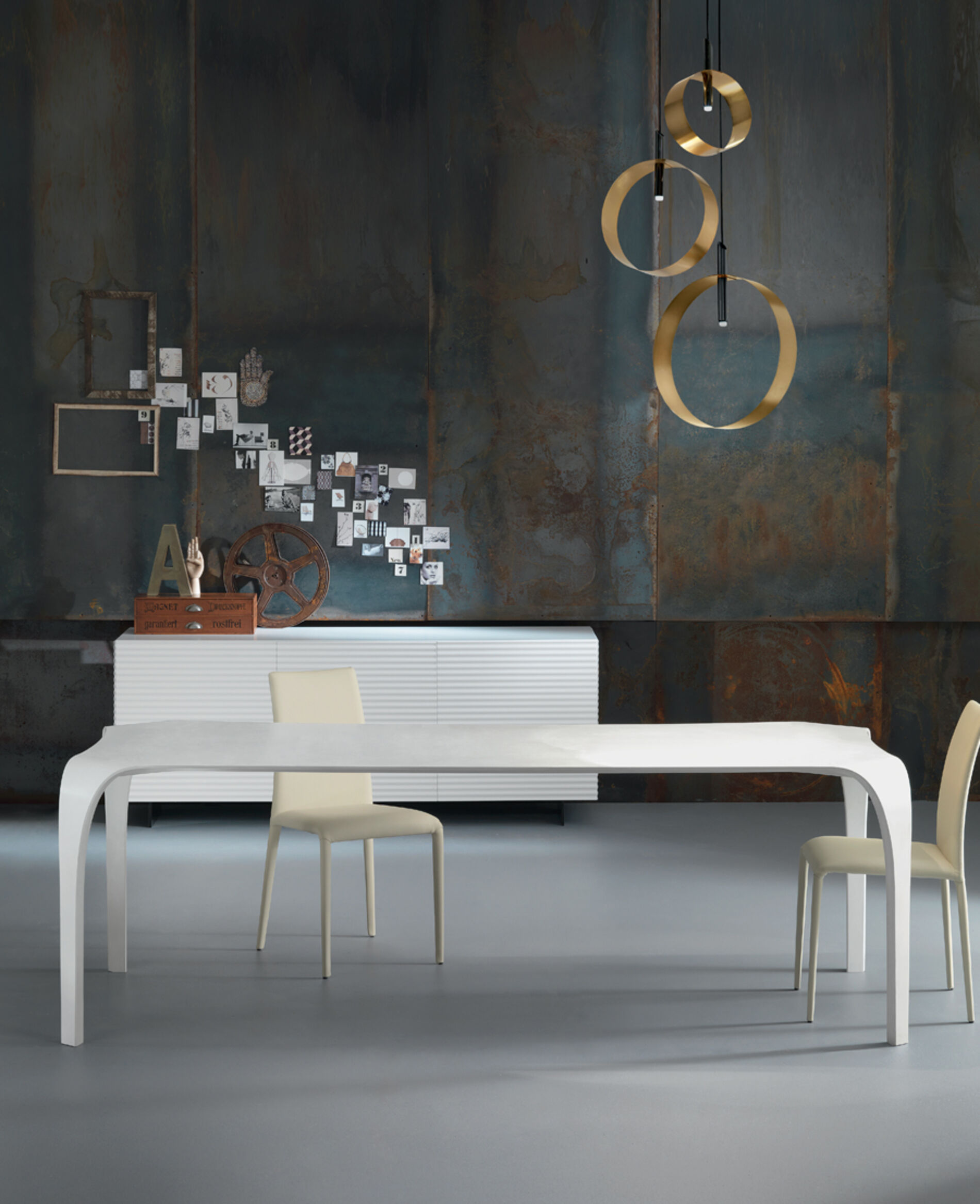 tavolo design bianco unico