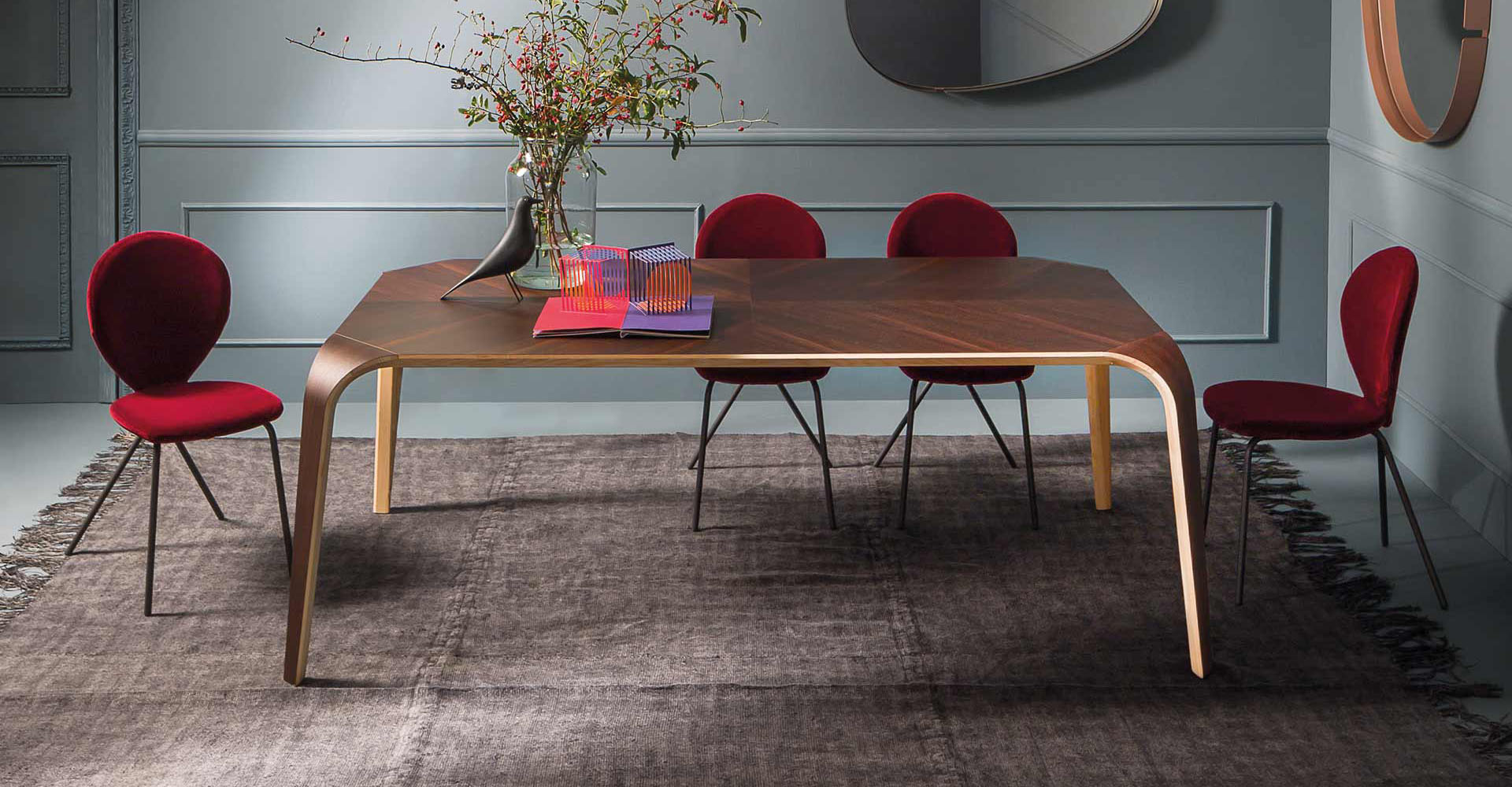 Tavolo di design in Technoril Unico Designed by Riflessi LAB