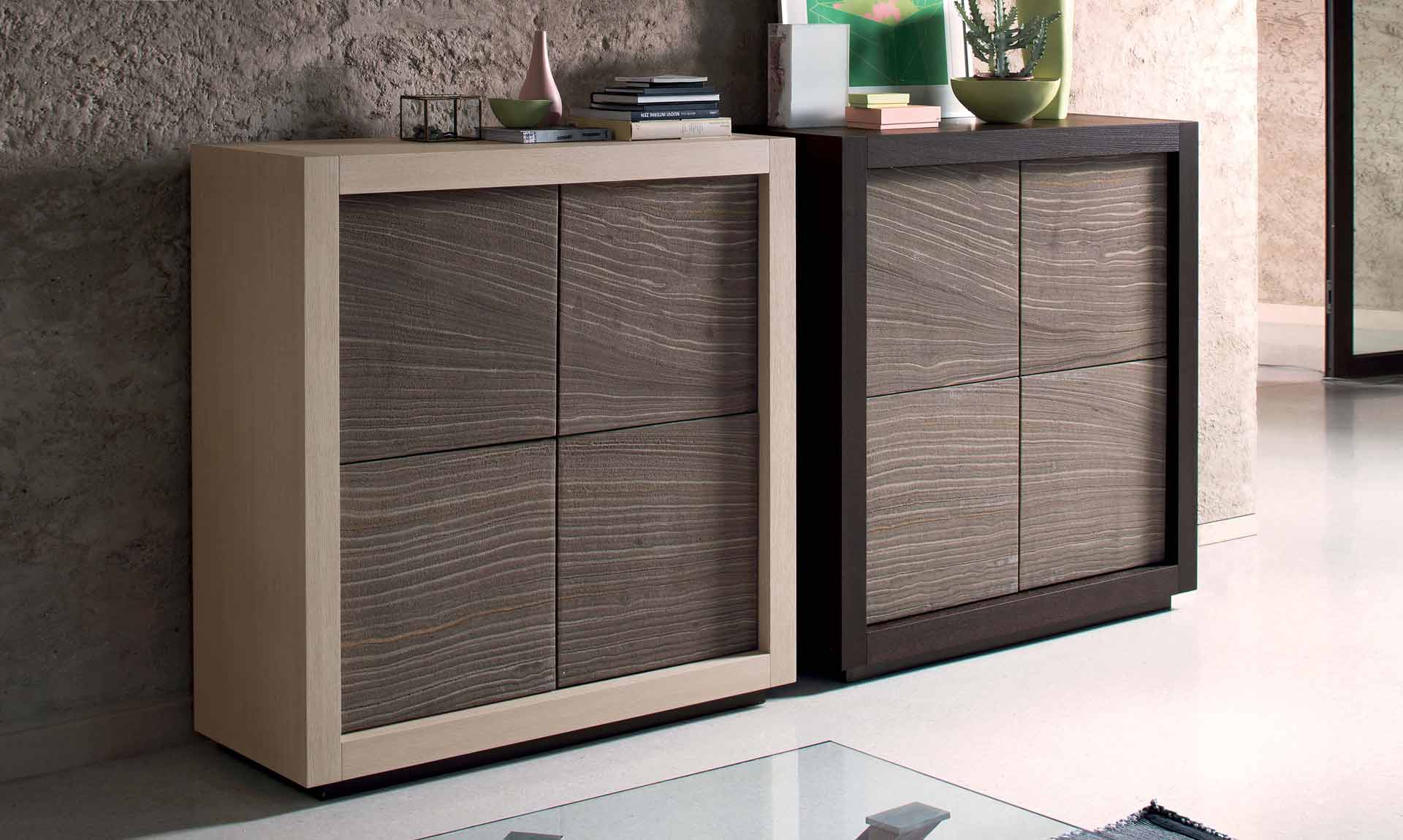 Credenza con ante in pietra Picasso P2